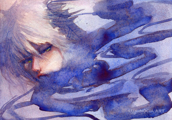 Watercolour and Coloured Pencil, 2024