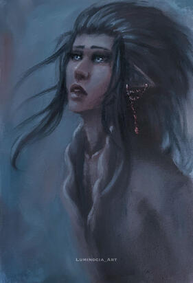 Stargazer - Oil Painting, 2025